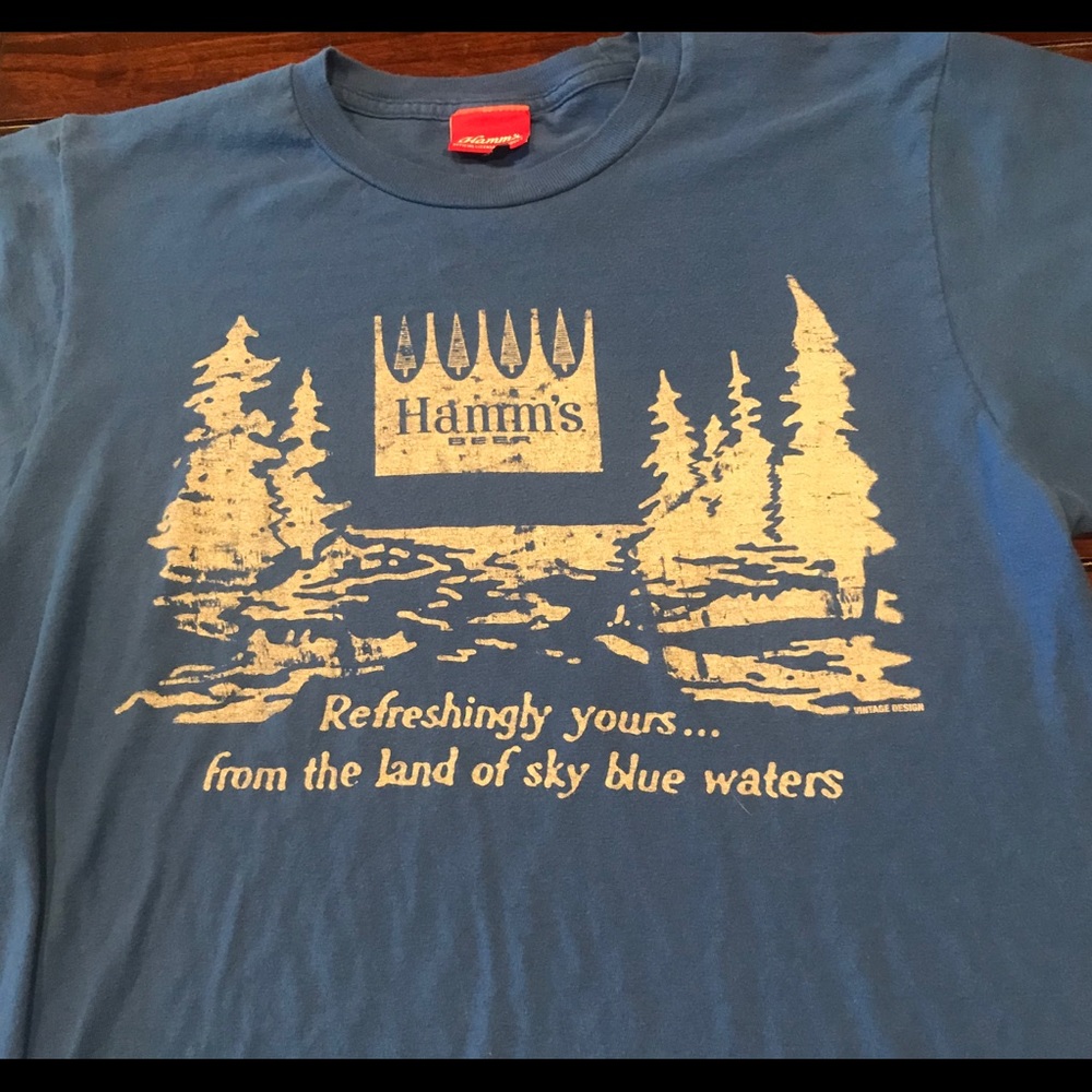 Hamm’s Beer shirt medium M